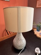 Lampa stołowa efekt tłuczonego lustra