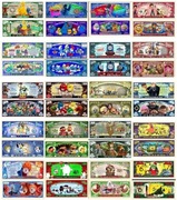 Bajki zestaw banknotów kolekcjonerskich