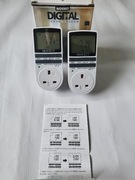 Programator , timer z ekranem 2 sztuki 