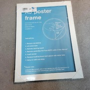 Nowa biała ramka GB eye na plakat/zdjęcie A3 (29,7x42cm)