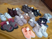 dziecko obuwie używane różne rozmiary dziewczynki