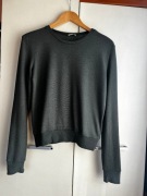 38 M Intimissimi zielony sweter dzianina bawełna khaki