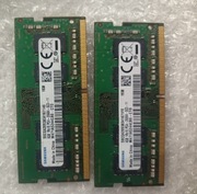 2x Pamięć ram Samsung do laptopa ddr4 2x 4gb