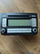 RADIO FABRYCZNE RCD 300 MP3 VW GOLF PASSAT B6 SEAT SKODA AUDI 1K0035186AD