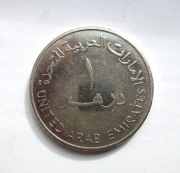 1 Dirham 1988 r.  Zjednoczone Emiraty Arabskie