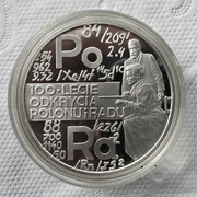 20 ZŁ 1998 ROK 100-LECIE ODKRYCIA RADU I POLONU