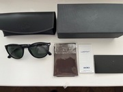 Okulary przeciwsłoneczne PERSOL - unisex nowe, czarne, rozmiar 52