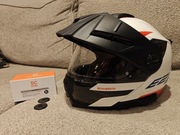 Kask Schuberth E2 / C5 Explorer Blue roz L - 59 + interkom SC EDGE Cardo