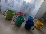 Zestaw kubków kolorowych 