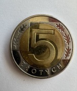 Destrukt moneta 5zł 2025r