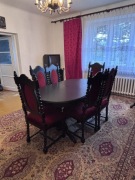 Meble z firmy Swarzędz lata 80-90 w stylu neorenesansowym 