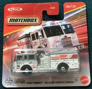 Matchbox PIERCE ARROW XT FIRE ENGINE STRAŻ POŻARNA 2025 104/125 Nowość 1:64