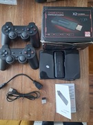 nowy zestaw konsola gier retro gamestick x2 + 2 pady, uszkodzone pudełko