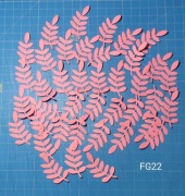 SCRAPKI KRAKÓW listki GIRL 40 szt. różowe (FG22)