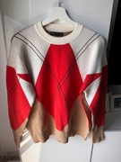 wielokolorowy sweter - rozm. L - M&S Collection