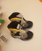 Zimowe śniegowce szaro-żółte Winter Moos rozm 25 z oczkami