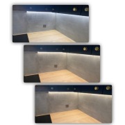 Taśma LED CCT COB 24V 1m 12W/m 608led/m 2700/6500K ciepłe zimne neutralne