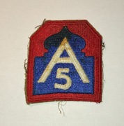 Naszywka US Army 5 Armia WWII 