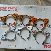 Zestaw 6 sztuk opasek do włosów dla dziewczynki 