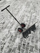 Pług śnieżny ręczny łopata 75cm regulowany 
