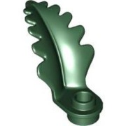 LEGO łodyga paproć ciemno zielony green 100szt. 6411022 2682 