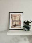 Plakat wydruk na płótnie modernistyczny Bauhaus, Art Deco 30x42