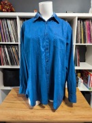 Koszula Tommy Hilfiger 3XLT Regular Fit – Gruba Bawełna (Imitacja Jeansu)