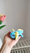Aksolotl na szydełku handmade 