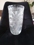 Wazon kryształowy z czasów PRL-u 