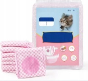 MICOOYO Jednorazowe Pieluchy dla Małych Kotów i Suczek (XS, 24 szt.)