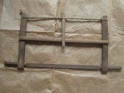 Stara piła ramowa do drewna