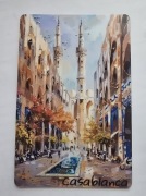 Magnes na lodówkę Casablanca Marrakech Rabat Fez Sahara Marocco Maroko(31).