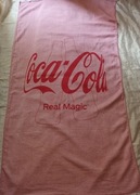 (UNIKAT)Narzuta COCA-COLA.Plaża.Bawełna.Dom.Łóżko.Mieszkanie.Napój.USA 2025