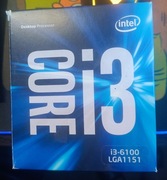 procesor intel i3-6100 LGA 1151 bez chłodzenia