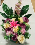 Stroik na grób w donicy 