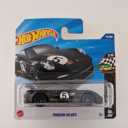 Porsche 911 GT3, black Hot Wheels 1:64