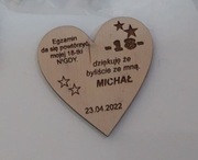 Magnes podziękowanie, 18-stka, chrzest św, ślub...