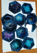 Warhammer Underworlds - śliczne, akrylowe znaczniki objective