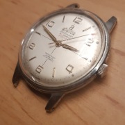 Zegarek męski vintage Atlantic Worldmaster Prima artiflex 21 jewels