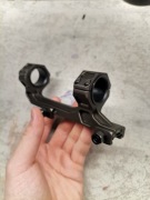 Montaż lunety biegowej brąz