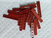lego 6636 reddish brown 18szt.