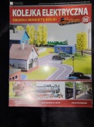 Czasopismo Kolejka elektryczna Eaglemoss nr 86 plakat elektrowóz CC 40100
