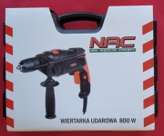 Wiertarka udarowa NAC IDE80-B-PT z silnikiem elektrycznym o mocy 800W