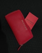 portfel czerwony valentino