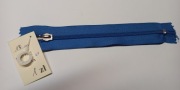 Zamek spiralny spirala 17cm niebieski chabrowy