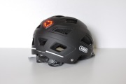 Kask rowerowy Abus Hyban 2.0 r. M 52-58 cm velvet black + LED