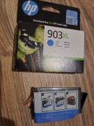 Oryginalny duży tusz HP 903XL T7M03AE BGY błekitny