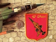 Naszywka Aeronautica Militare 15 CRAM F-104 Starfighter