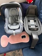 Fotelik Maxi Cosi Tinca + baza isofix + wkładka aeromoov