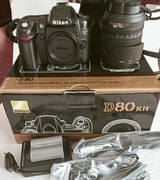 LUSTRZANKA NIKON D80 CAŁY KOMPLET - OKAZJA